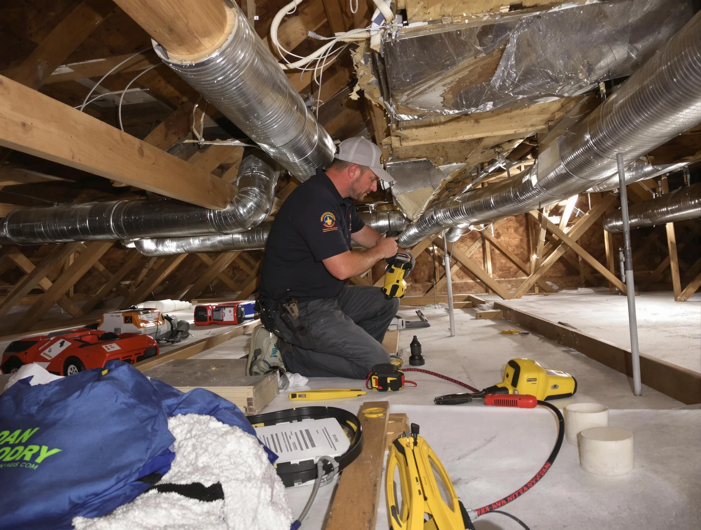 Professional air duct repair by Hartsville Air Duct Cleaning in Hartsville
