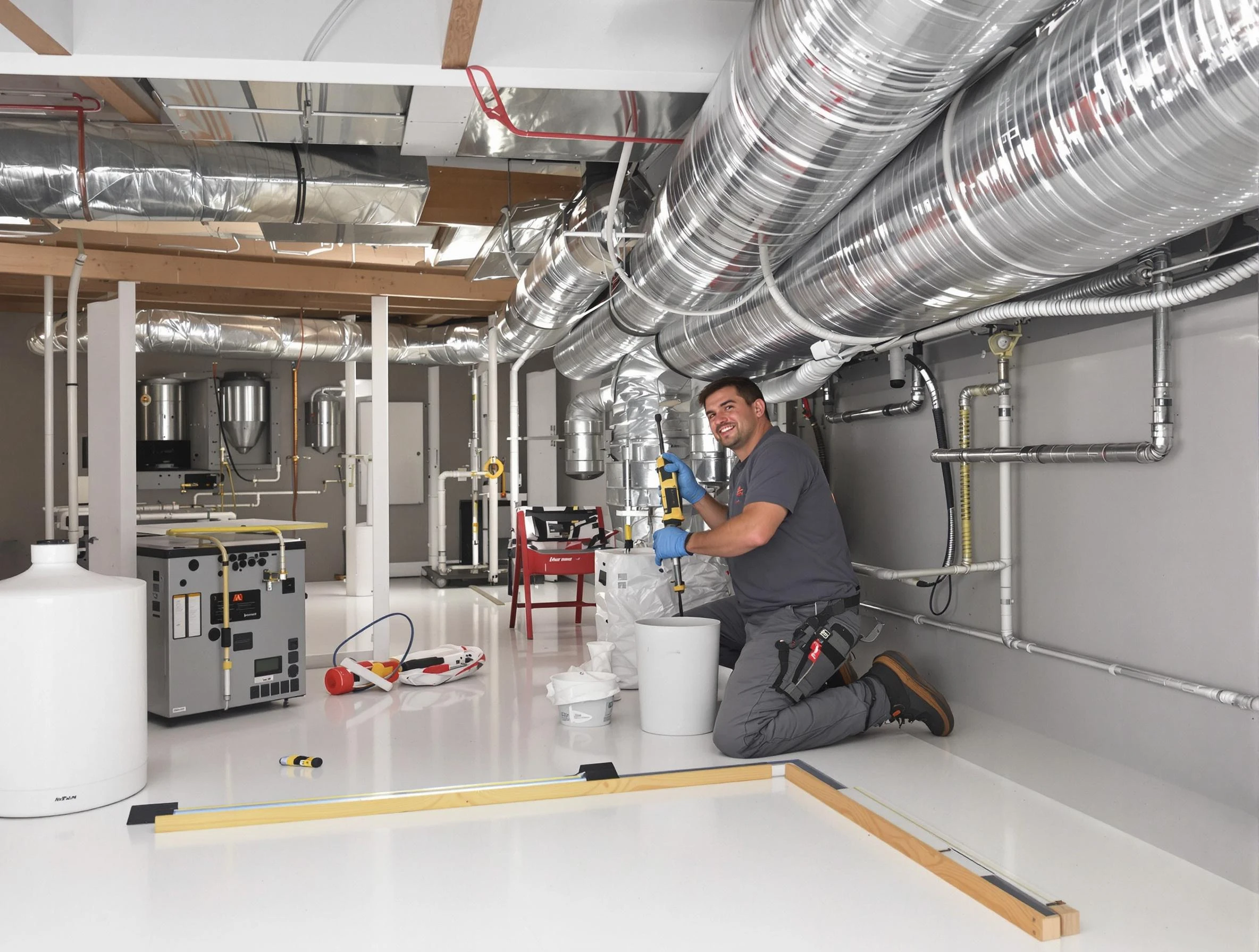 Professional duct sealing service by Hartsville Air Duct Cleaning in Hartsville