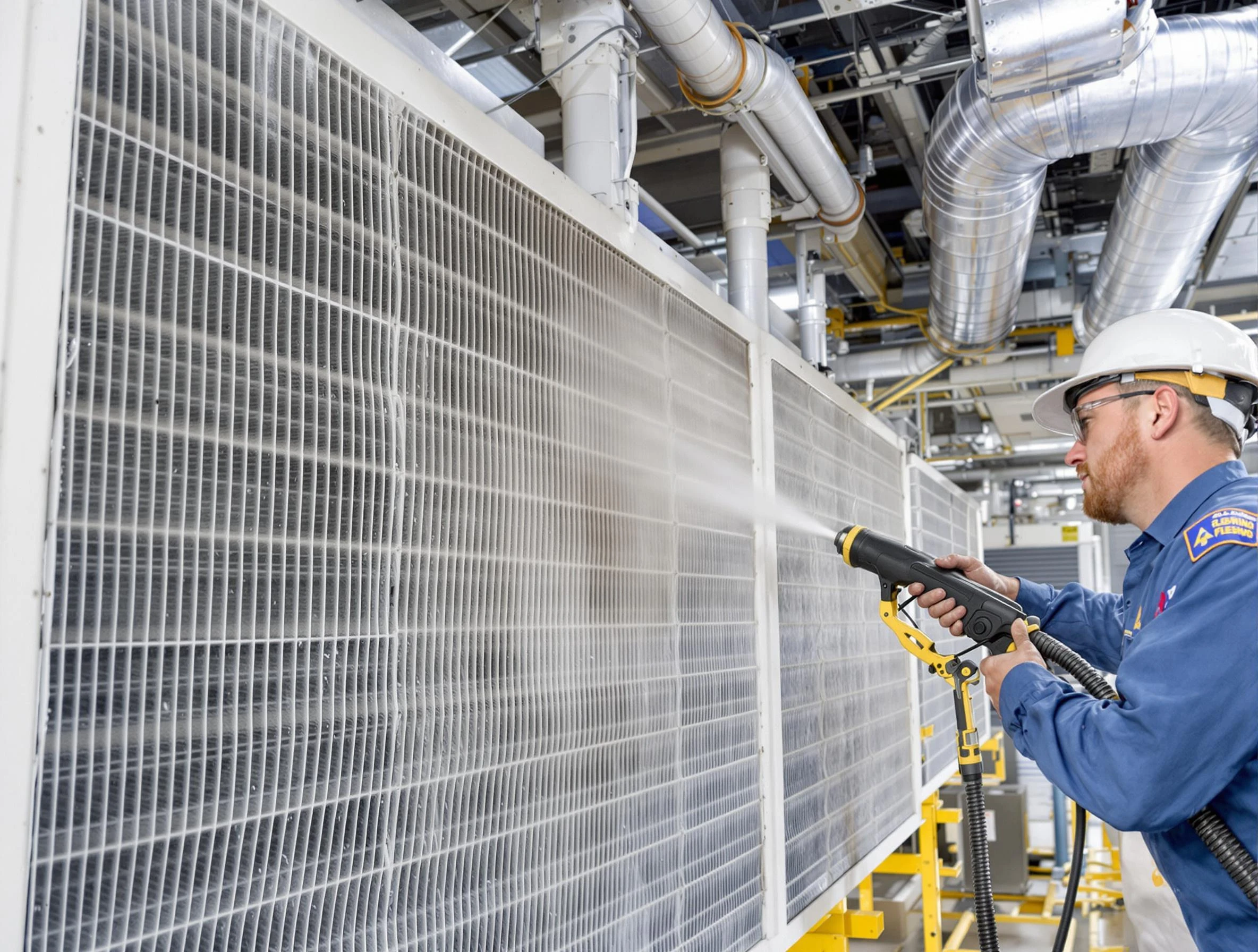 Professional commercial coil cleaning by Hartsville Air Duct Cleaning in Hartsville