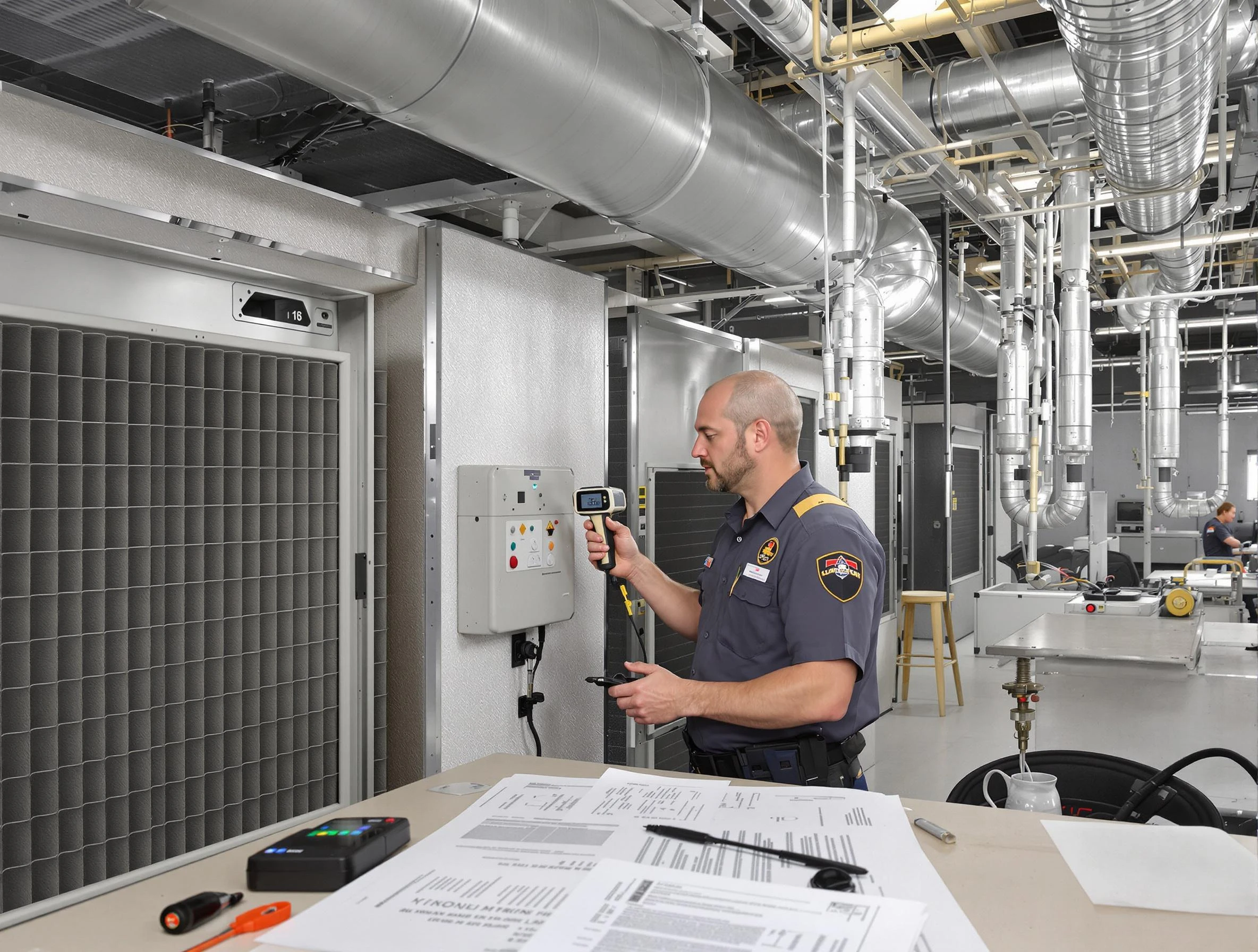 Professional filter system inspection by Hartsville Air Duct Cleaning in Hartsville