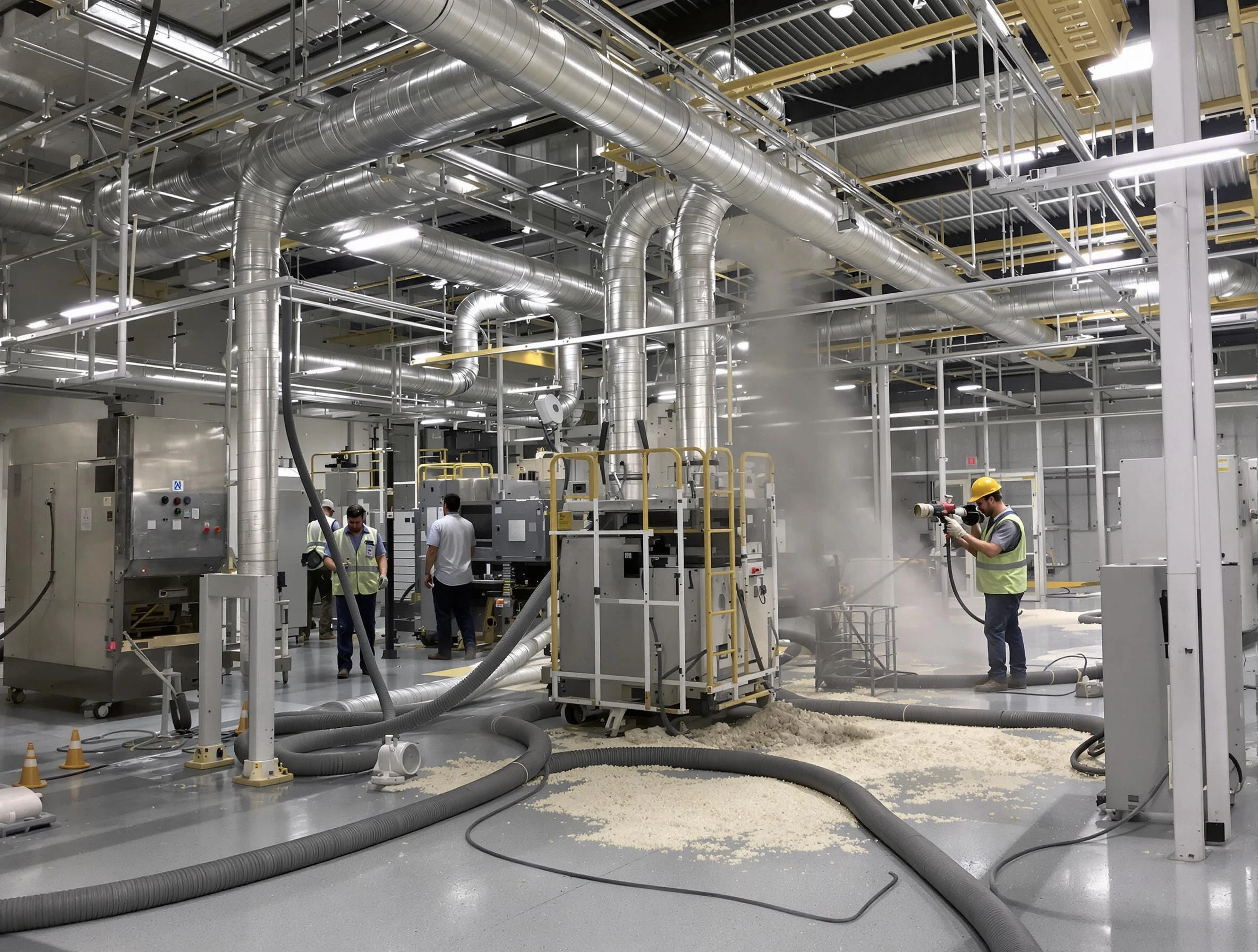 Heavy-duty industrial duct cleaning by Hartsville Air Duct Cleaning in Hartsville